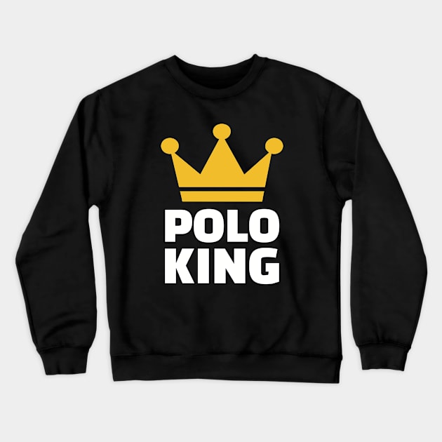 Polo King Crewneck Sweatshirt by Designzz